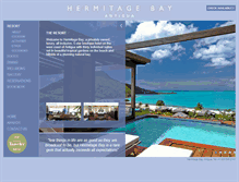 Tablet Screenshot of hermitagebay.com